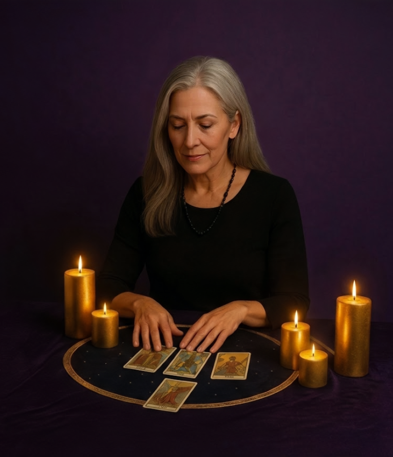 Sesión de guía espiritual y meditación